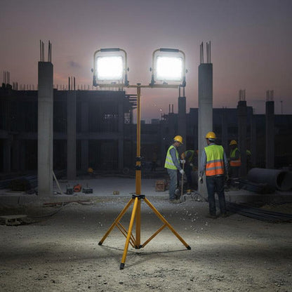 Atril Trípode Soporte Con Focos Recargables 50w Portatil 150