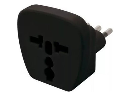 Adaptador Enchufe Universal Europeo Americano 110/220V - Deus Group 