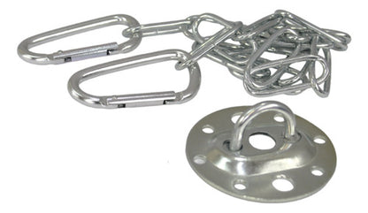 Kit Instalacion Campana Soporte Cadena Piola Seguridad 55cm - Deus Group 