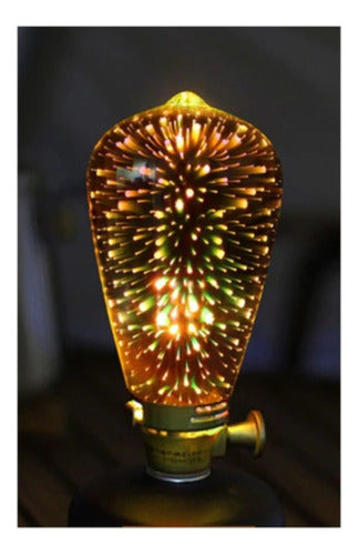 Ampolleta Led 1.5W RGB Edison Decorativa Colores - Deus Group 