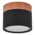 Panel Sobrepuesto Borde Madera Decorativo Led 6w Luz Cálida - Deus Group