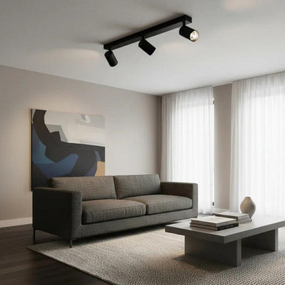 Aplique Triple Porta Ampolleta Dicroica Dirigible