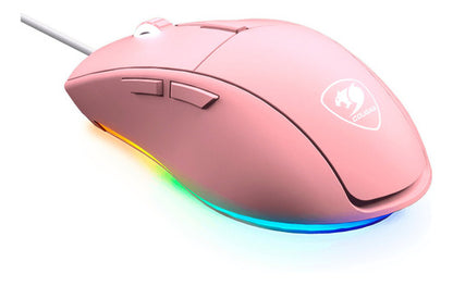 Mouse Gamer Cougar Minos Xt Pink Color Rosa - Deus Group 