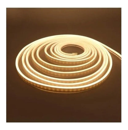 Cinta Led Neon 10 Metros + Conector Al 220v Colores A Elegir - Deus Group 