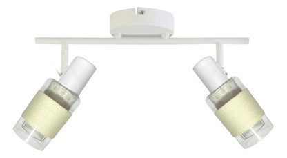 Pack 3 Aplique Doble Porta E14 Led Zaurak Konnergie Deus - Deus Group 