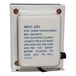 Auto Transformador Corriente 220v A 110v 1000 Watts + Tierra - Deus Group