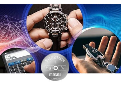 Pack 5 Pilas Silver Maxell Sr6215sw Multiusos - Mi tienda 