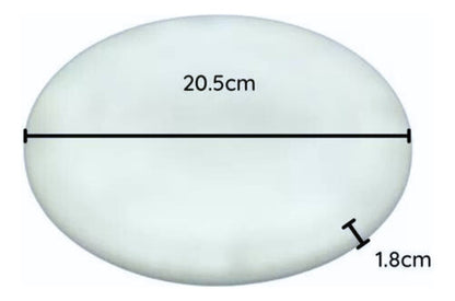 Foco Panel Plafón Led Sobrepuesto Redondo 36w Elegante - Deus Group 