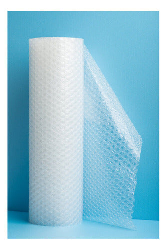 Rollo De Plástico Burbuja 1x80 Metros Embalaje Transparente