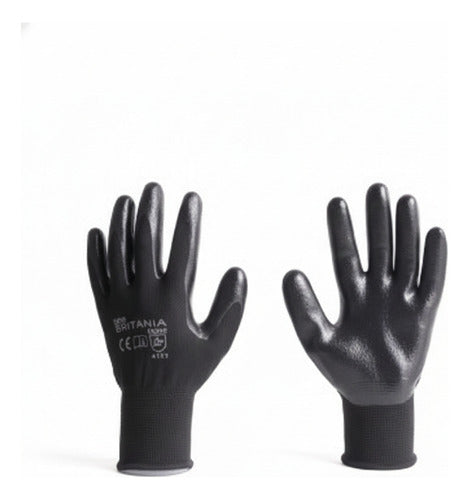 Guantes De Nitrilo Flex Resistente Protección Profesional