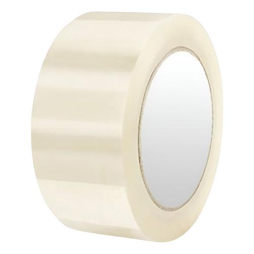 Cinta Embalaje Transparente Adhesiva Huincha 48x100 Color Blanco Lisa