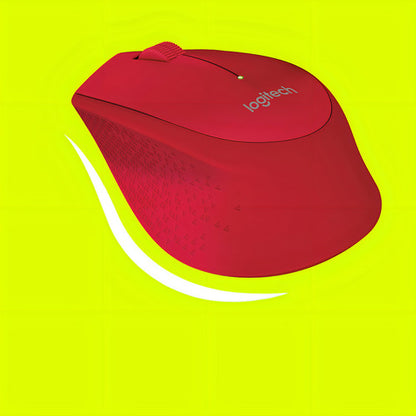 Mouse Inalambrico Logitech M280 Rojo - Deus Group 