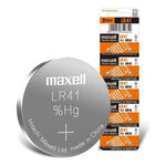 Blíster Pilas Botón Maxell Lr41 10 Unidades 1.5v - Mi tienda