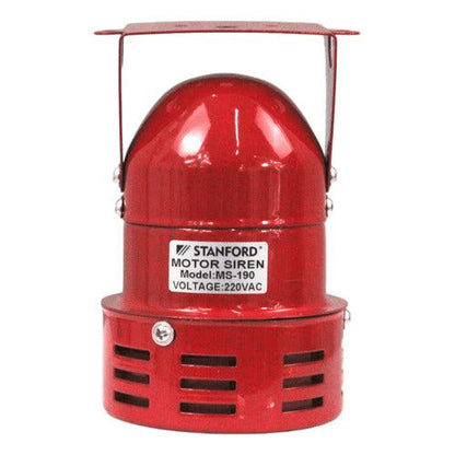 Sirena Metálica Mini Turbina 100db 220v Vdc Alarma Bocina - Deus Group