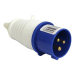 Echufe Industrial Macho Volante Ip44 32a 220v 2p+t - Mi tienda