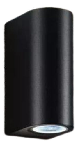 Aplique Led Exterior Kapelle Ip54 Doble Gu10 Konnergie Deus - Deus Group 