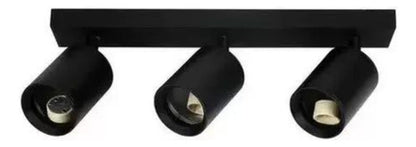 Aplique Triple Porta Gu10 Dicroica Dirigible Sin Ampolleta - Deus Group 