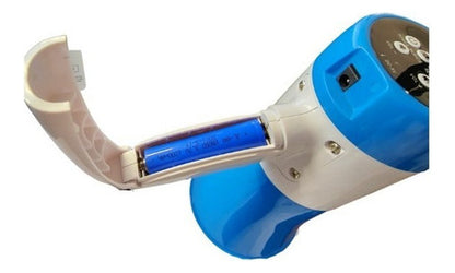 Megáfono Portátil Recargable Alto Parlante Grabadora 10w - Deus Group 