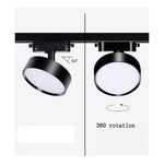 Foco Riel Monofásico 18w Led Luz Tipo Panel 220v 1800lm - Deus Group