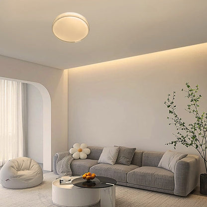 Lámpara Plafón Led 48w 26cm Redondo Sobrepuesto Elegante - Deus Group 