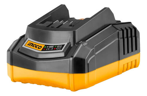 Cargador Batería 20v P20s Ingco Fcli2001-7 Industrial 2ah