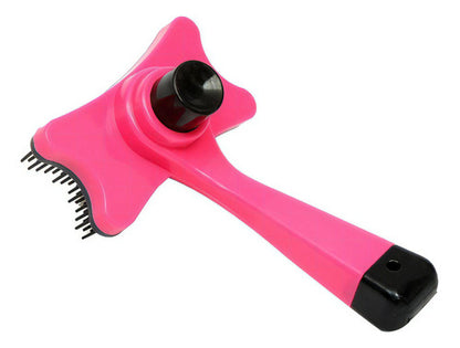 Cepillo De Facil Limpieza Con Boton Extractor Para Mascota Color Según Stock Cerda Plástica - Deus Group 