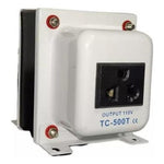 Auto Transformador Corriente 220v A 110v 500 Watts + Tierra - Deus Group
