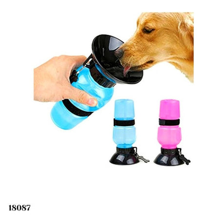 Bebedero Fuente De Agua Portable Hidratacion Para Mascotas Color Al Azar - Mi tienda 