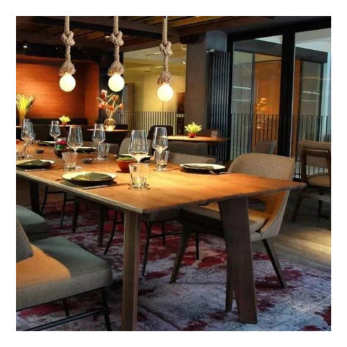 Soquete Colgante Decorativo Vintage Soga E27 Rustico Pack 3