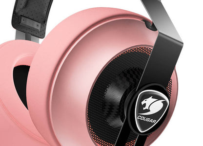 Auriculares Gamer Cougar Gamer  Phontum Essential Rosa - Deus Group 