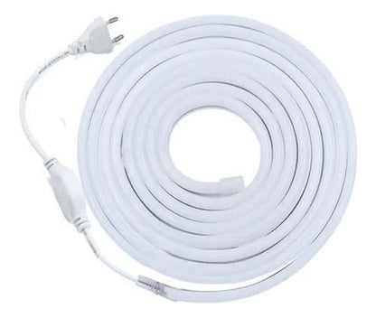 Cinta Led Neon 10 Metros + Conector Al 220v Colores A Elegir