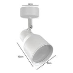 Aplique Foco Porta Ampolleta Dicroica Gu10 Moderno Dirigible - Deus Group