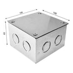 Caja Metalica Pregalvanizada Distribucion 100x100x65 (a11) - Mi tienda