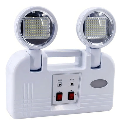 Want WANT-EEP – Lámpara de Emergencia LED 100V/240V Blanco SEC - Deus Group 