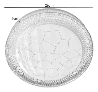 Lámpara Plafón Led 48w 26cm Redondo Sobrepuesto Elegante - Deus Group 