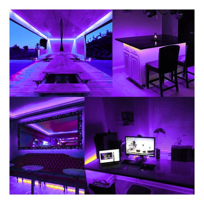 Cinta LED 220V 50 Metros con 1 Conector Flexible - Deus Group 