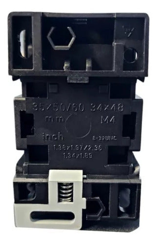 Contactor Trifásico Bobina 18a 220v 1no Ip20 - Deus Group 