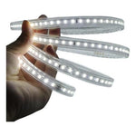 Cinta Led Slim 2835 Ip54 Colores 5 Metros Conector 220v - Deus Group