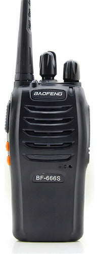 Intercomunicador Baofeng 7246 Walkie Talkie Hasta 30km Color Negro - Mi tienda 