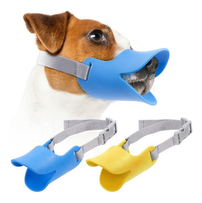 Bozal Protector Seguridad Para Perros Flexible Diseño Pato - Deus Group 