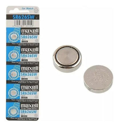 Pack 5 Pilas Silver Maxell Sr626sw Multiusos - Mi tienda 