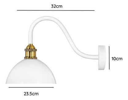Aplique Con Pantalla Chica Porta Ampolleta E27 Decorativo - Deus Group 