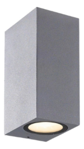 Aplique Led Kapelle Ip54 Doble Porta Gu10 Konnergie Deus