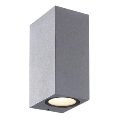 Aplique Led Kapelle Ip54 Doble Porta Gu10 Konnergie Deus - Mi tienda