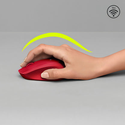 Mouse Inalambrico Logitech M280 Rojo - Deus Group 