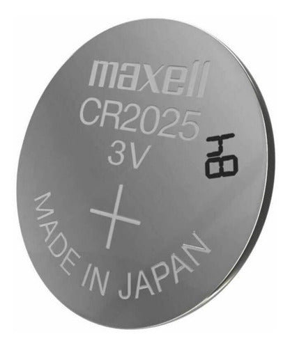 Tira 5 Pilas  Cr2025 Tipo Botón Japonesa /maxell - Mi tienda 