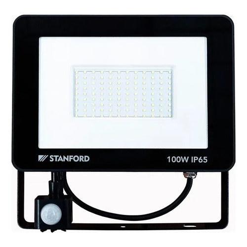 Foco Proyector Area Led 100w Seguridad Exterior Sec Stanford - Deus Group