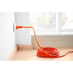 Extensión Eléctrica Para Exterior Obras Jardín Schuk 15 Mts Color Naranja - Deus Group