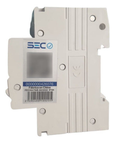 Interruptor Automático 3p 10a 6ka 415v C10 Sec - Deus Group 