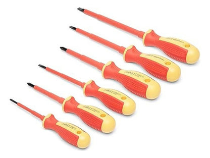 Juego Destornilladores Set Variados 6 Piezas 1kv Electrico - Deus Group 